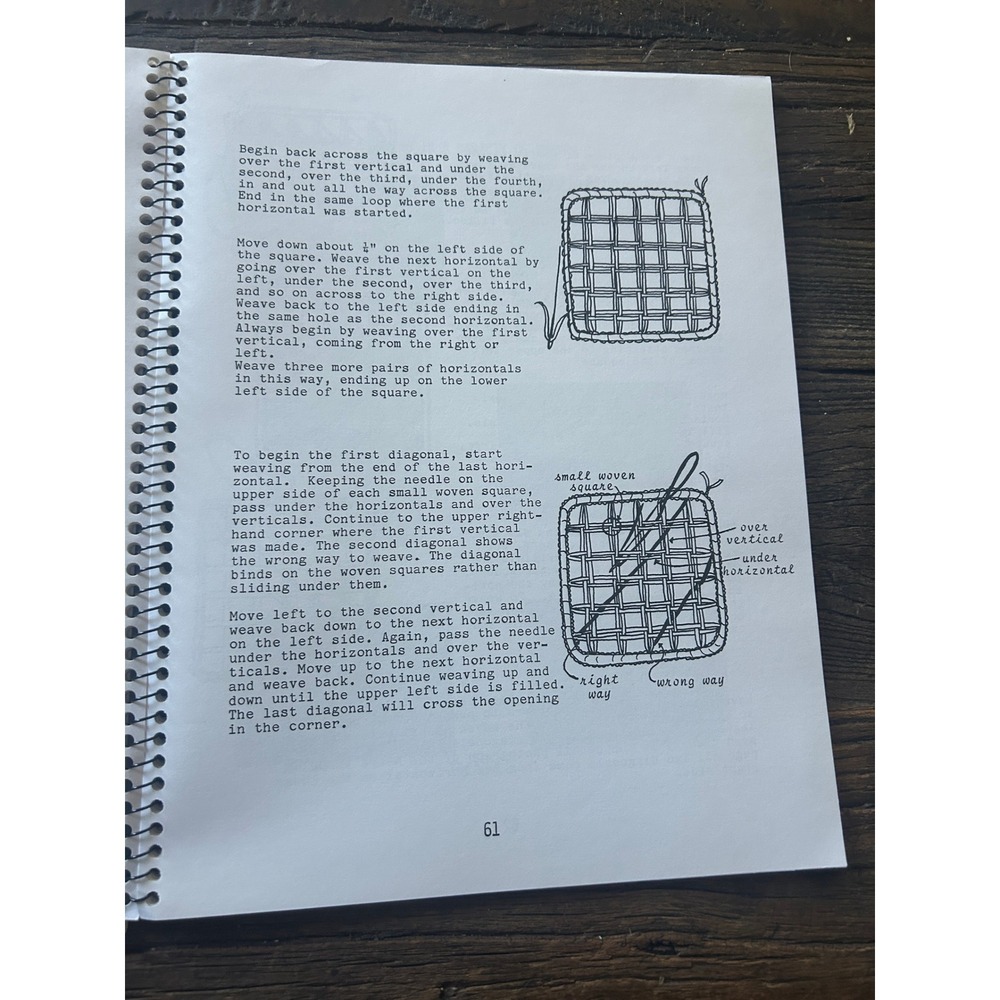 Jeannie McFarland Pine Needle Raffia Basketry & Advanced Pattern Book 2 Vol Set - Picture 8 of 9